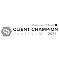 Client Champion Platinum 2025 Client Champion | Kansas City Motor Vehicle Accident Lawyers | T: 816-795-7500